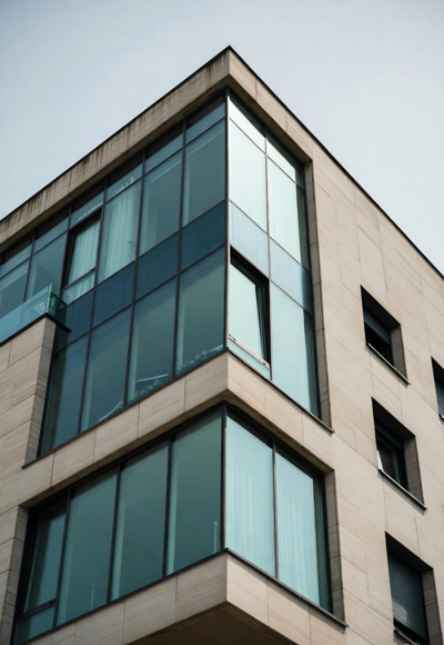 Project 1 — modern residential building, Tirana 